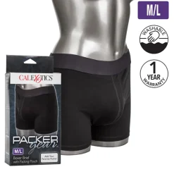 Outlet LoversStores Packer Gear Boxer With Pouch Black