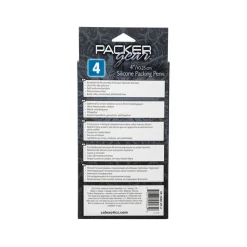 Outlet LoversStores Packer Gear 4" Silicone Packing Penis
