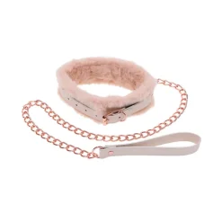 Sale LoversStores Peaches 'n CreaMe Fur Collar & Leash