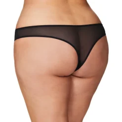 New LoversStores Pearl Crotchless Thong - Plus Size
