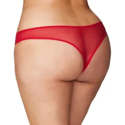 New LoversStores Pearl Crotchless Thong - Plus Size