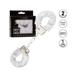 Hot LoversStores Playful White Furry Cuffs