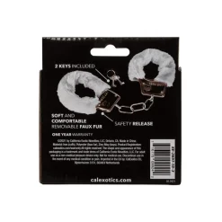 Hot LoversStores Playful White Furry Cuffs