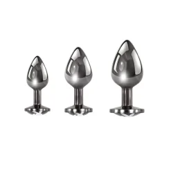 Online LoversStores Pleasure 3 Ways Butt Plug by Playboy Pleasure