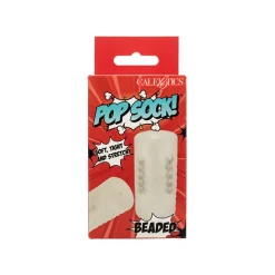 Sale LoversStores Pop Sock! Beaded Clear Stroker