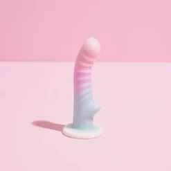 Clearance LoversStores Powder Puff Cotton Candy Dildo 6.5in