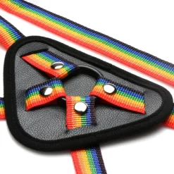 Discount LoversStores Ride The Rainbow Strap-On Harness