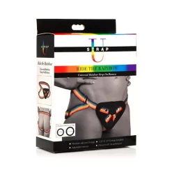 Discount LoversStores Ride The Rainbow Strap-On Harness