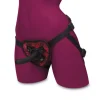 Online LoversStores Rosegasm Heart Shaped Strap-On Harness Kit