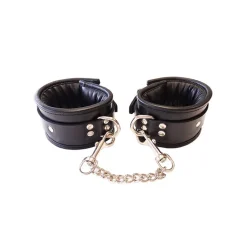 Online LoversStores Rouge Padded Leather Wrist Cuffs