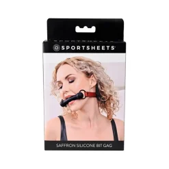 Best LoversStores Saffron Silicone Bit Gag