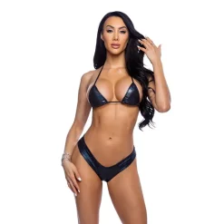 New LoversStores Shimmer Bra & Thong 2pc Set