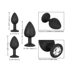 Discount LoversStores Silicone Gem Anal Kit
