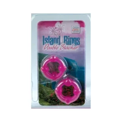 Sale LoversStores Silicone Island Double Stacker Cock Rings