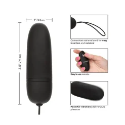 Outlet LoversStores Silicone Remote Controlled Bullet Vibrator