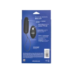 Outlet LoversStores Silicone Remote Controlled Bullet Vibrator