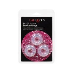 Discount LoversStores Silicone Stacker Rings - 3 Pack