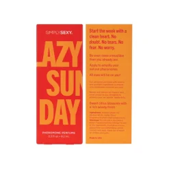 Hot LoversStores Simply Sexy Lazy Sunday Pheromone Perfume 0.3oz