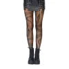 Clearance LoversStores Snake Net Tights Black