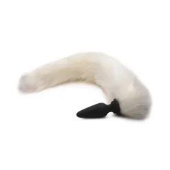 Hot LoversStores Snap-on Silicone Anal Plug with 3 Interchangeable Tails
