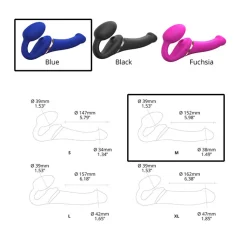 New LoversStores Strap-On-Me Multi-Orgasm Bendable Strap On