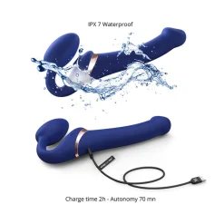 New LoversStores Strap-On-Me Multi-Orgasm Bendable Strap On