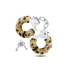 Outlet LoversStores Temptasia Furry Leopard Handcuffs
