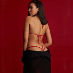 New LoversStores The Crystal Bikini Red