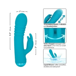 New LoversStores Thicc Chubby Thrusting Tickler Rabbit Vibrator