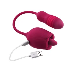 Fashion LoversStores Wild Rose Dual Stimulating Vibrator