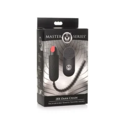 Online LoversStores 28X Dark Chain Remote Controlled Silicone Sound